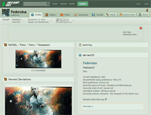 Tablet Screenshot of fedorutsa.deviantart.com