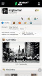Mobile Screenshot of ezgicamur.deviantart.com