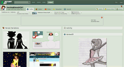 Desktop Screenshot of iresistableashgirl.deviantart.com