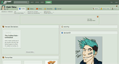 Desktop Screenshot of kiaki-tatsu.deviantart.com