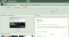 Desktop Screenshot of mxjtd.deviantart.com