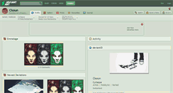 Desktop Screenshot of cisoun.deviantart.com