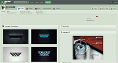 Desktop Screenshot of deimos82.deviantart.com