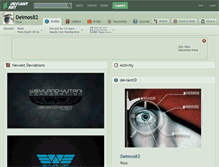 Tablet Screenshot of deimos82.deviantart.com