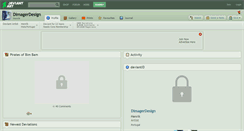 Desktop Screenshot of dimagerdesign.deviantart.com
