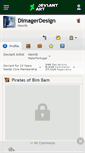 Mobile Screenshot of dimagerdesign.deviantart.com