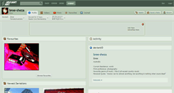 Desktop Screenshot of bree-sheza.deviantart.com