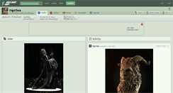 Desktop Screenshot of mgorbea.deviantart.com