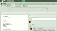Desktop Screenshot of judin.deviantart.com