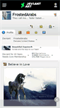 Mobile Screenshot of frostedarabs.deviantart.com
