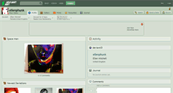 Desktop Screenshot of ellenphunk.deviantart.com