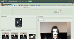 Desktop Screenshot of nomimitsu333.deviantart.com