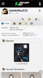 Mobile Screenshot of nomimitsu333.deviantart.com