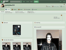 Tablet Screenshot of nomimitsu333.deviantart.com