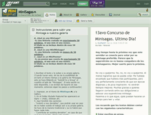 Tablet Screenshot of minisagas.deviantart.com