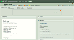 Desktop Screenshot of gravetocradle.deviantart.com