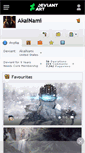 Mobile Screenshot of akainami.deviantart.com