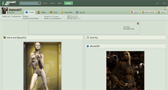 Desktop Screenshot of kishin007.deviantart.com