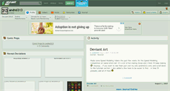 Desktop Screenshot of andrei313.deviantart.com