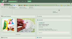 Desktop Screenshot of candybunni.deviantart.com