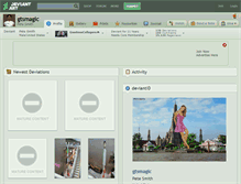Tablet Screenshot of gtsmagic.deviantart.com