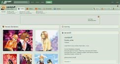 Desktop Screenshot of candytuff.deviantart.com