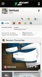 Mobile Screenshot of geniuos.deviantart.com