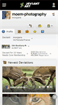 Mobile Screenshot of moem-photography.deviantart.com