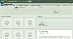 Desktop Screenshot of naughtyquebec.deviantart.com