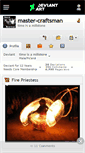 Mobile Screenshot of master-craftsman.deviantart.com