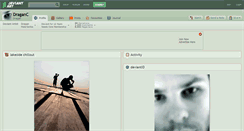 Desktop Screenshot of draganc.deviantart.com