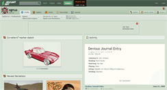 Desktop Screenshot of egmus.deviantart.com