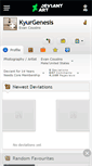 Mobile Screenshot of kyurgenesis.deviantart.com