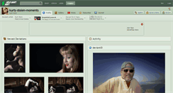 Desktop Screenshot of kurts-stolen-moments.deviantart.com