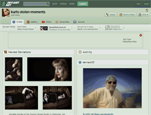 Tablet Screenshot of kurts-stolen-moments.deviantart.com