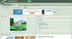 Desktop Screenshot of gng-fanclub.deviantart.com