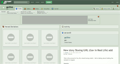 Desktop Screenshot of ga20oz.deviantart.com