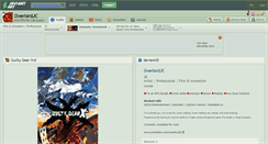 Desktop Screenshot of overlordjc.deviantart.com