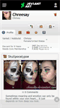 Mobile Screenshot of chreesay.deviantart.com