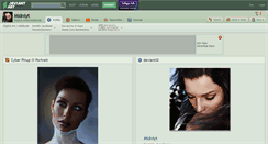 Desktop Screenshot of midniyt.deviantart.com