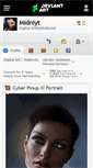 Mobile Screenshot of midniyt.deviantart.com