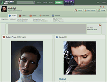 Tablet Screenshot of midniyt.deviantart.com