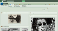 Desktop Screenshot of bennhardt.deviantart.com