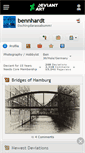 Mobile Screenshot of bennhardt.deviantart.com