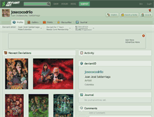 Tablet Screenshot of josecocodrilo.deviantart.com