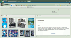 Desktop Screenshot of mariedark.deviantart.com