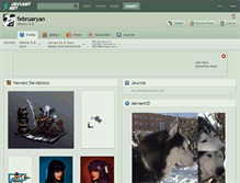 Tablet Screenshot of februaryan.deviantart.com