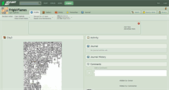 Desktop Screenshot of frigid-flames.deviantart.com