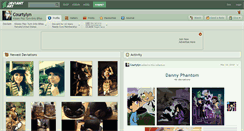 Desktop Screenshot of courtylyn.deviantart.com