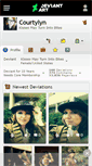 Mobile Screenshot of courtylyn.deviantart.com